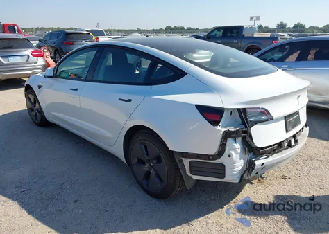 2023 Tesla Model 3 Rear-Wheel Drive from USA, damaged, VIN 5YJ3E1EA2PF552746